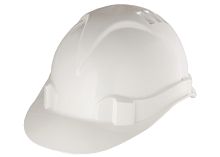 Каска защитная Сибртех из ударопрочной пластмассы, белая  картинка